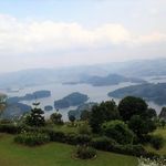 View of the Islands of Lake Bunyonyi